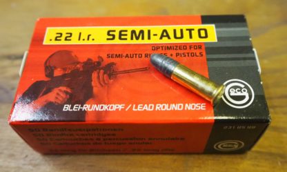 Geco .22LR Semi-Auto ammunition (50)